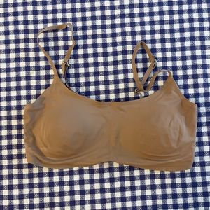NWOT Abercrombie & Fitch Bra Top Nude Size small